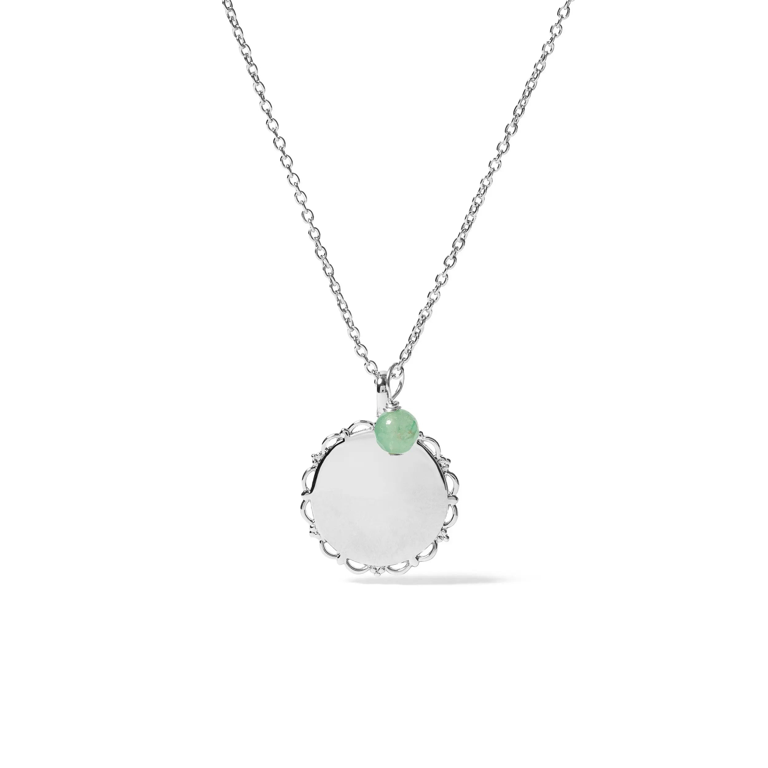 COLLAR MOMENTS STONE SILVER