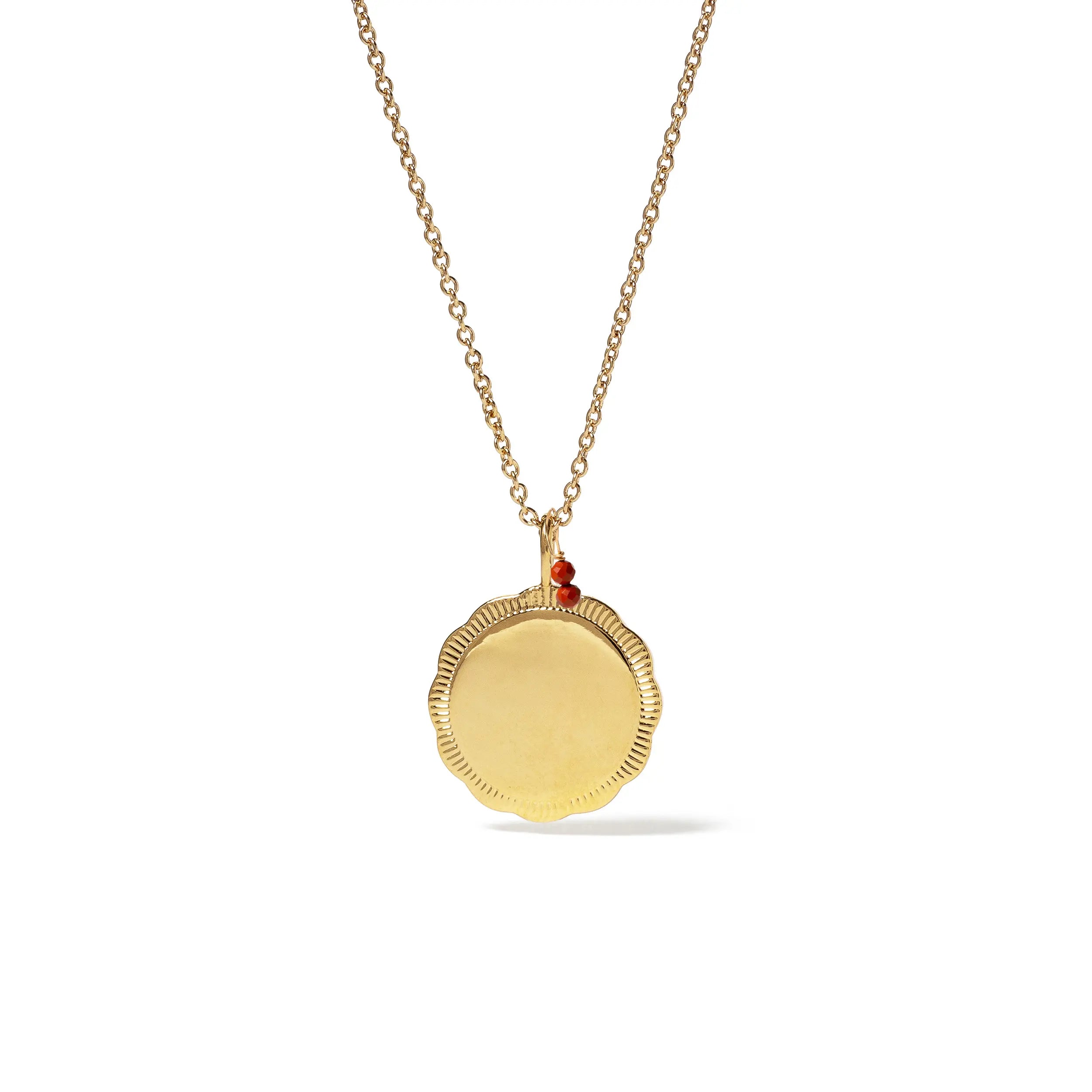 COLLAR LINA STONE 18MM GOLDEN