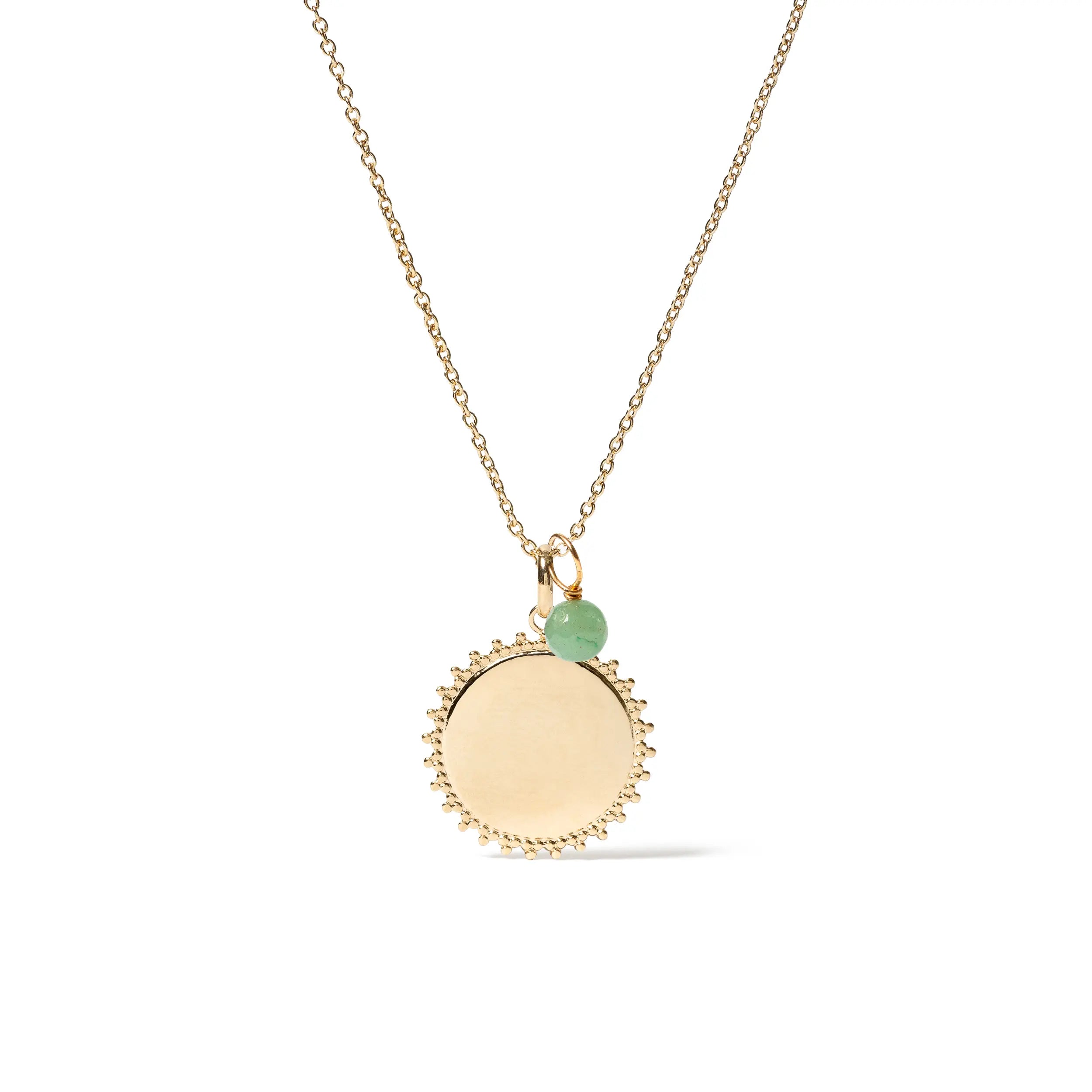 COLLAR ABRIL STONE GOLDEN