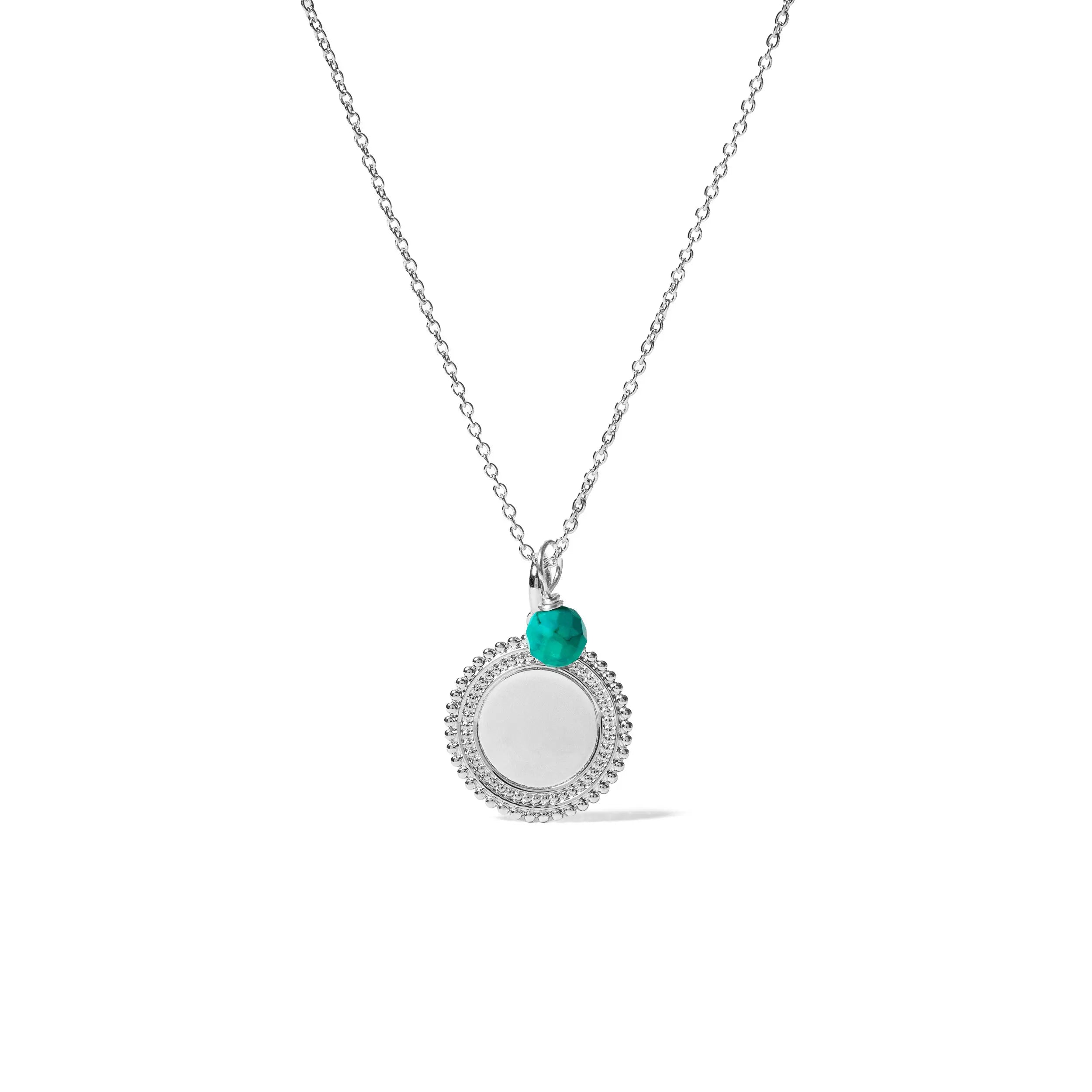 Collar sol stone silver
