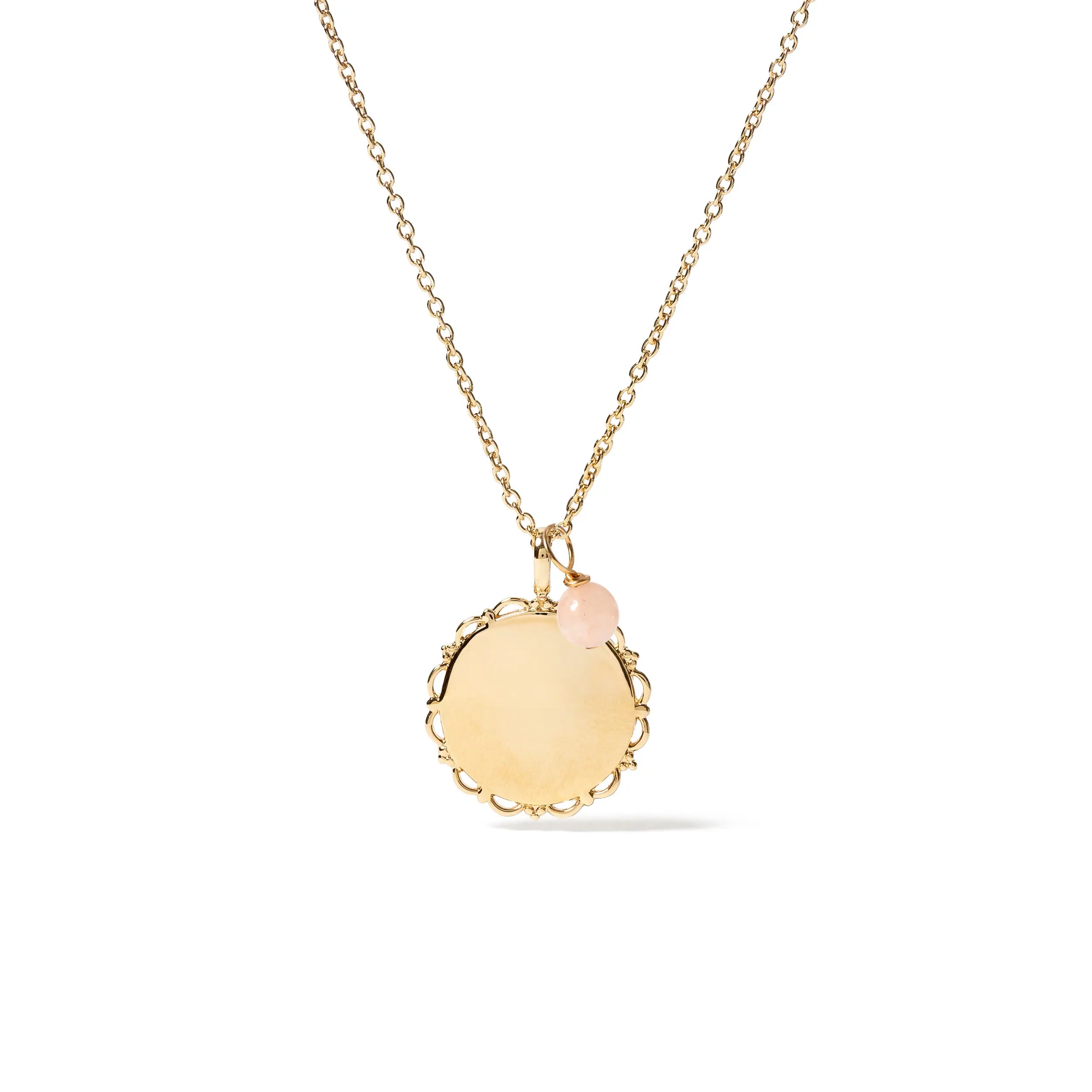 COLLAR MOMENTS STONE GOLDEN