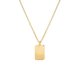 COLLAR RETRO M GOLDEN