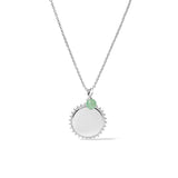 COLLAR ABRIL STONE SILVER