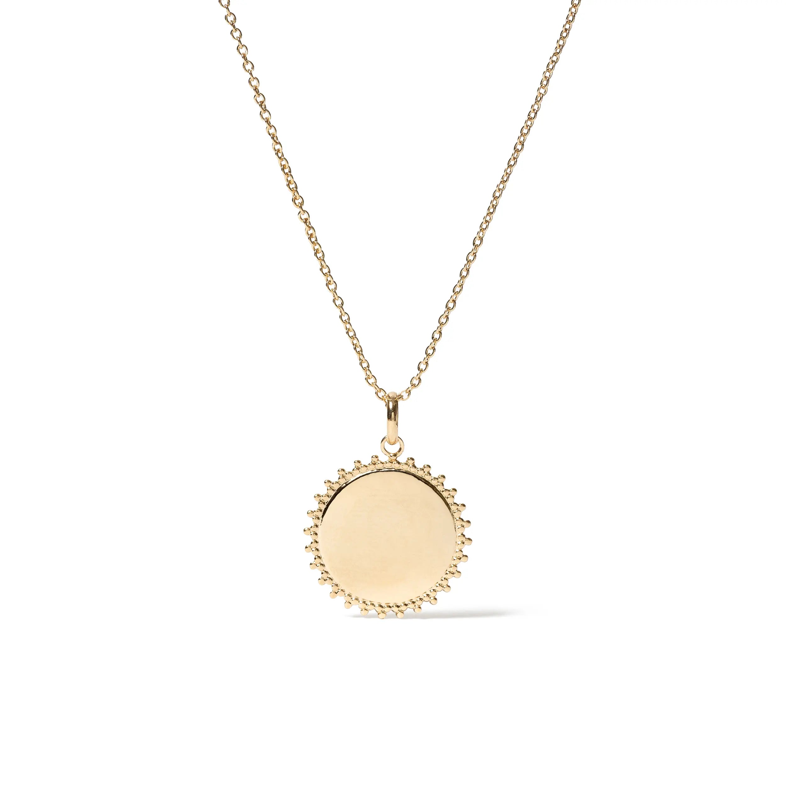 COLLAR ABRIL STONE GOLDEN