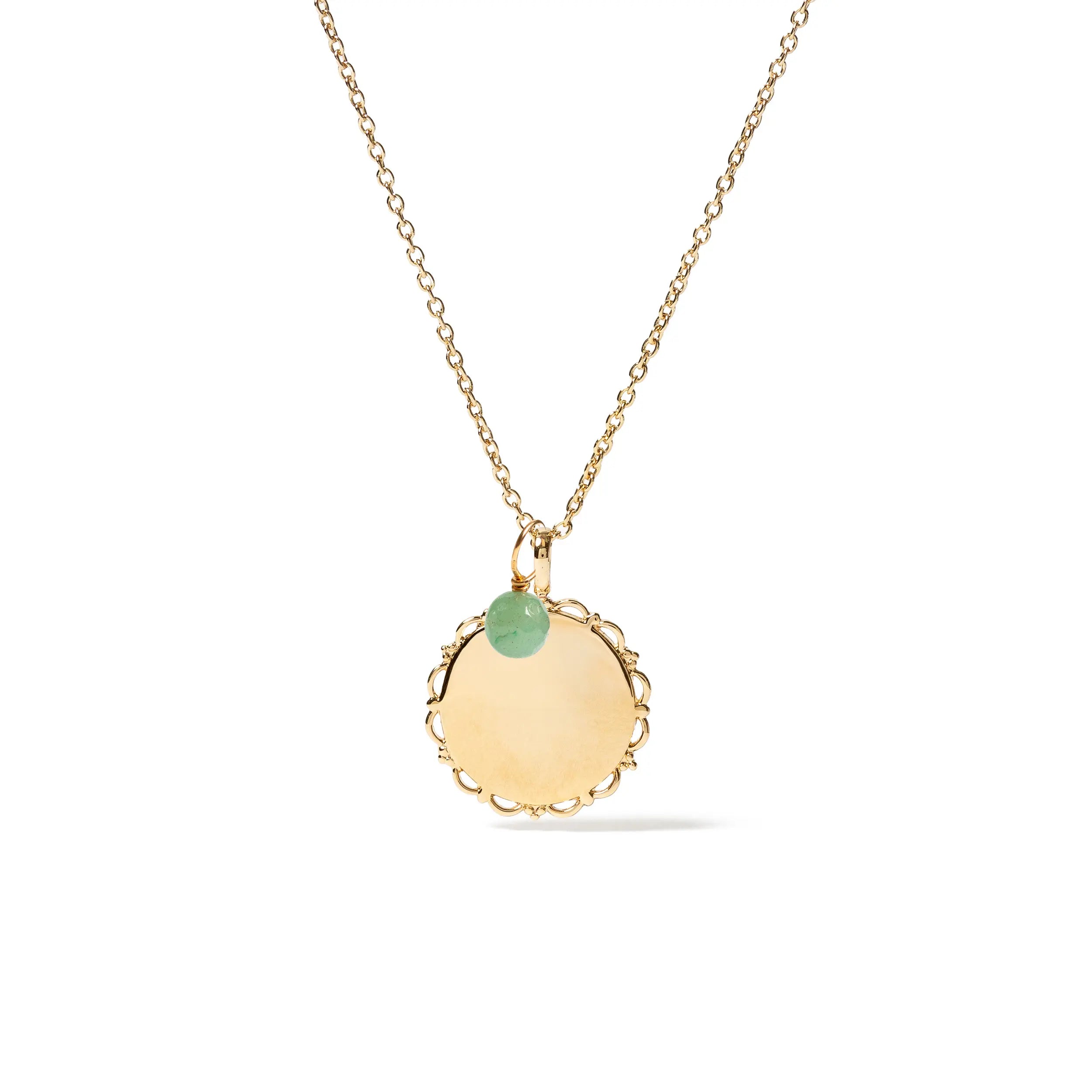 COLLAR MOMENTS STONE GOLDEN