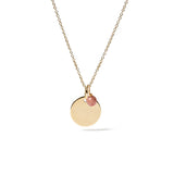 COLLAR PERSO STONE GOLDEN
