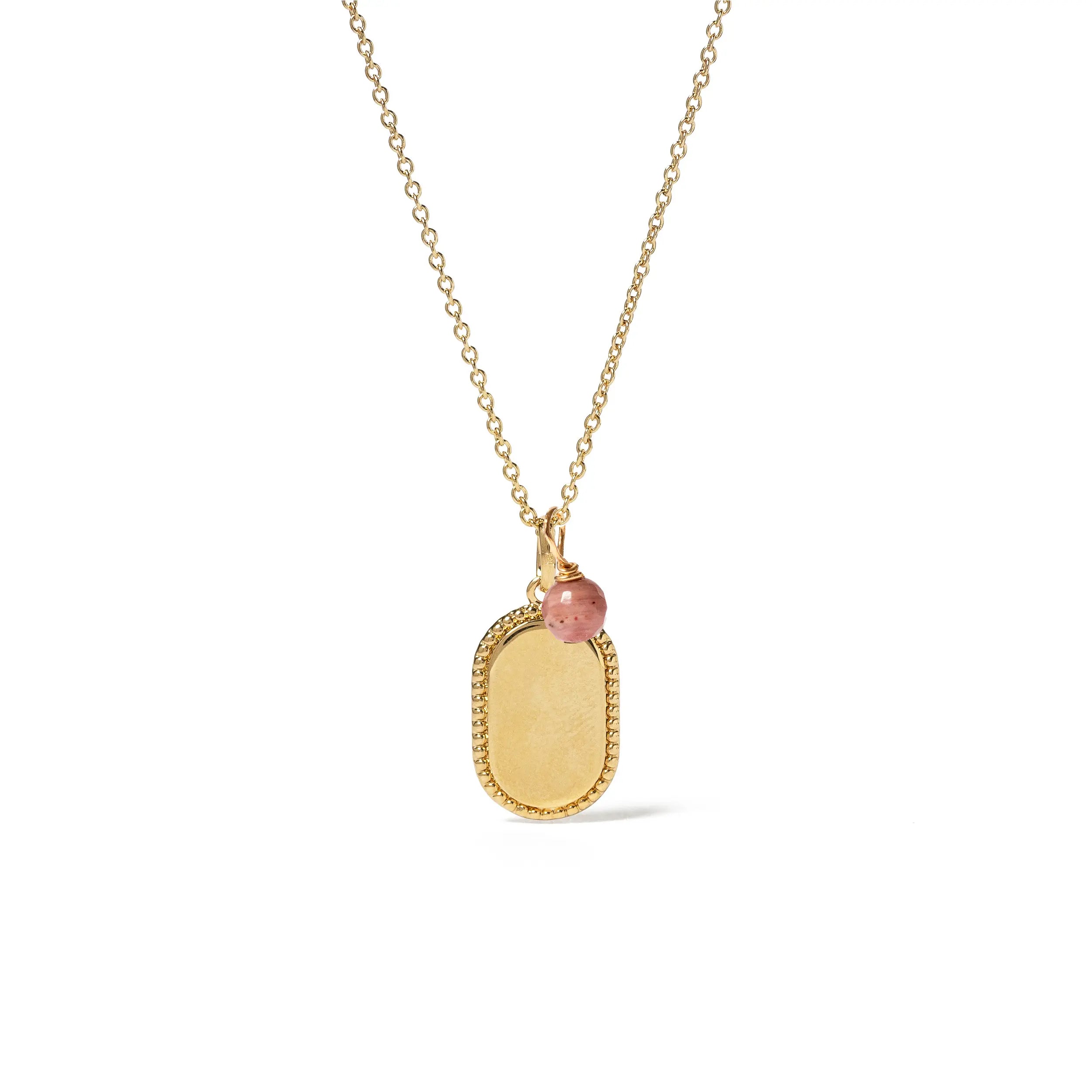 COLLAR OLIVIA STONE GOLDEN
