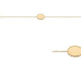PULSERA MOMENTS OVAL GOLDEN