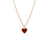 COLLAR NORA RED GOLDEN