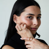 ANILLO CUBIC BASIC GOLDEN