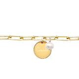 PULSERA VICTORIA PEARLS GOLDEN