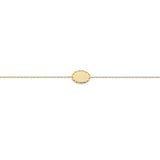 PULSERA MOMENTS OVAL GOLDEN