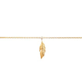 TOBILLERA PLUMA GOLDEN