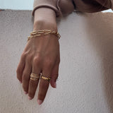 PULSERA ANGIE XL GOLDEN